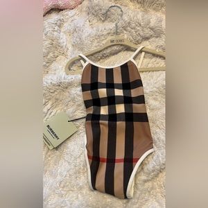 Baby Burberry Swimsuit. Brand new with tags. Size 12 months.